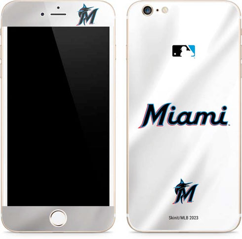 MLB Miami Marlins Home Jersey iPhone 6/6s Plus Skin