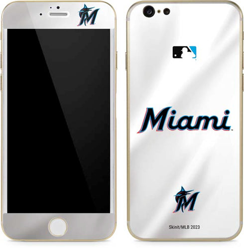 MLB Miami Marlins Home Jersey iPhone 6/6s Skin
