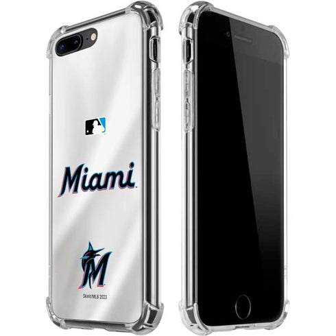 MLB Miami Marlins Home Jersey iPhone 7/8 Plus Clear Case