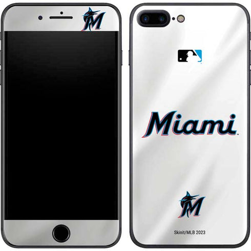 MLB Miami Marlins Home Jersey iPhone 7 Plus Skin