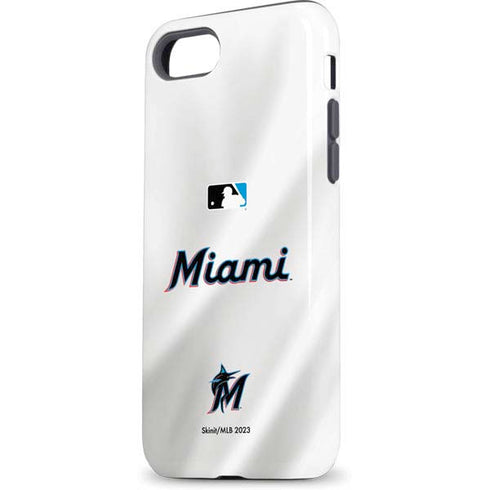 MLB Miami Marlins Home Jersey iPhone 8 Pro Case