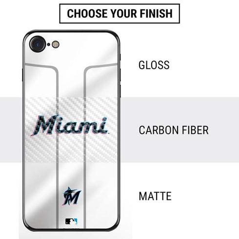 MLB Miami Marlins Home Jersey iPhone SE (2nd & 3rd Gen) Skin