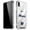 MLB Miami Marlins Home Jersey iPhone XR Clear Case