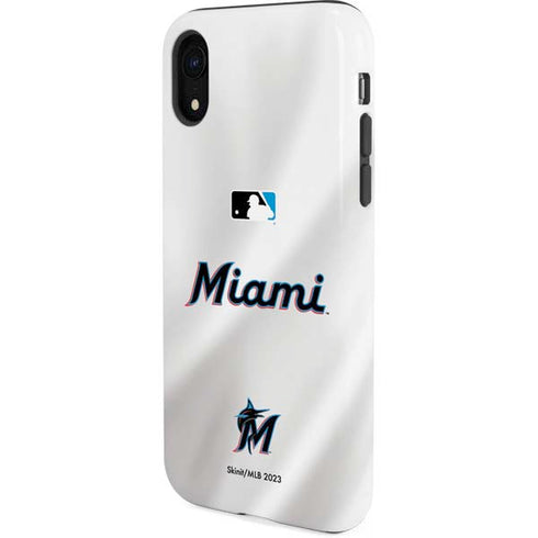 MLB Miami Marlins Home Jersey iPhone XR Pro Case