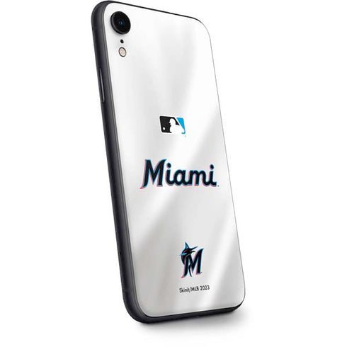 MLB Miami Marlins Home Jersey iPhone XR Skin