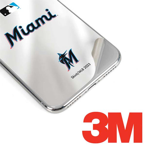 MLB Miami Marlins Home Jersey iPhone XR Skin