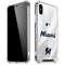 MLB Miami Marlins Home Jersey iPhone XS Max Clear Case