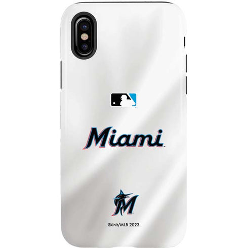 MLB Miami Marlins Home Jersey iPhone XS Pro Case