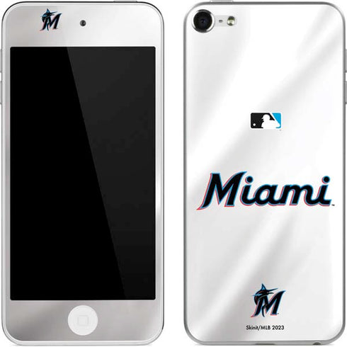 MLB Miami Marlins Home Jersey Apple iPod Skin
