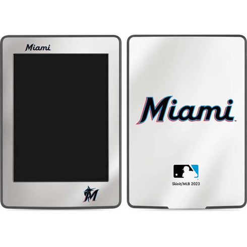 MLB Miami Marlins Home Jersey Amazon Kindle Skin