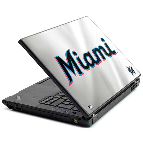 MLB Miami Marlins Home Jersey Lenovo T420 Skin