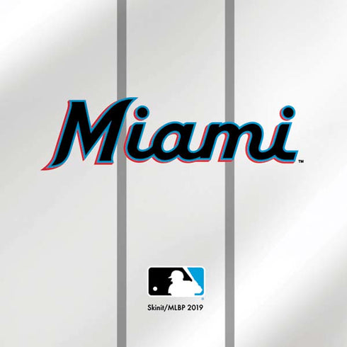 MLB Miami Marlins Home Jersey Moto E5 Play Skin