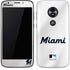 MLB Miami Marlins Home Jersey Moto E5 Play Skin