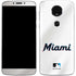 MLB Miami Marlins Home Jersey Moto E5 Plus Skin