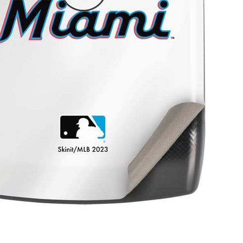 MLB Miami Marlins Home Jersey Motorola RAZR Skin