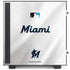 MLB Miami Marlins Home Jersey NZXT H510 Compact ATX Mid-Tower Case Skin