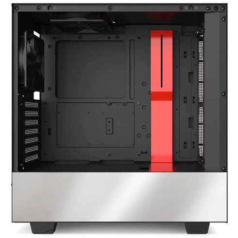 MLB Miami Marlins Home Jersey NZXT H510 Compact ATX Mid-Tower Case Skin