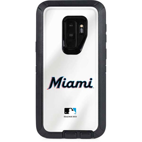 MLB Miami Marlins Home Jersey Otterbox Defender Galaxy Skin