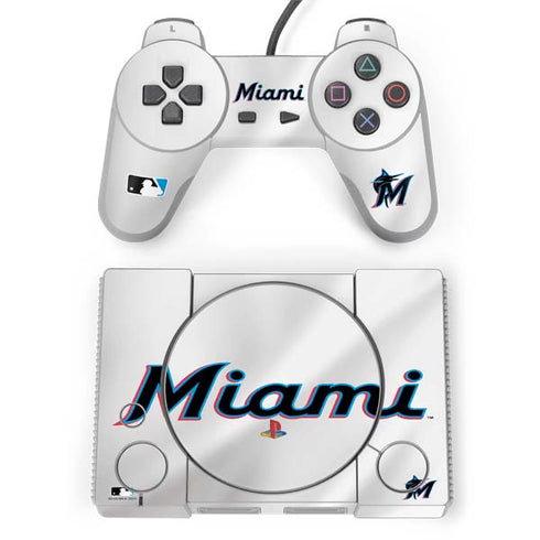 MLB Miami Marlins Home Jersey PlayStation Classic Bundle Skin