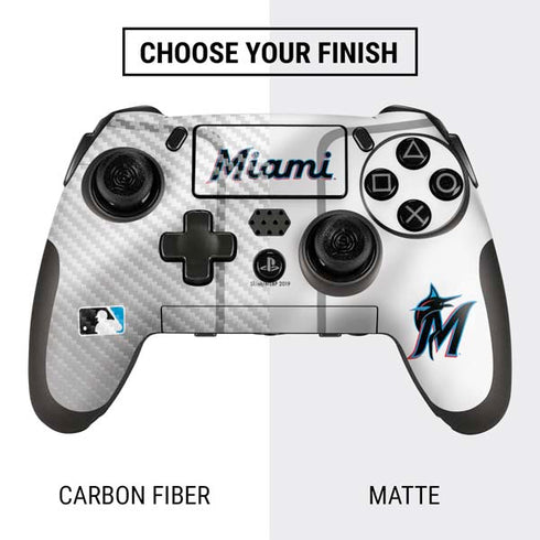 MLB Miami Marlins Home Jersey PlayStation Scuf Vantage 2 Controller Skin