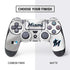 MLB Miami Marlins Home Jersey PS4 Controller Skin