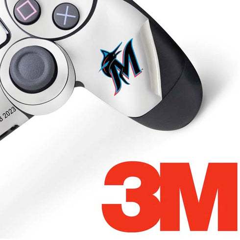 MLB Miami Marlins Home Jersey PS4 Controller Skin