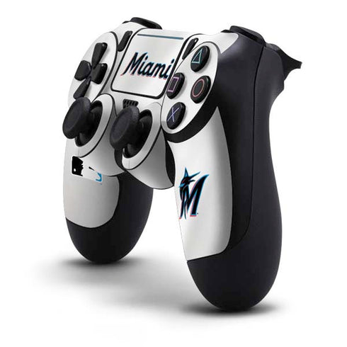 MLB Miami Marlins Home Jersey PS4 Pro/Slim Controller Skin