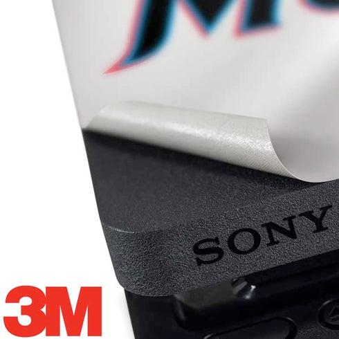 MLB Miami Marlins Home Jersey PS4 Slim Skin
