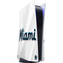 MLB Miami Marlins Home Jersey PS5 Console Skin