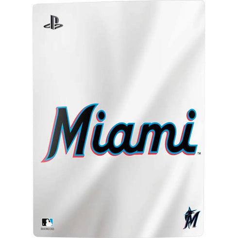 MLB Miami Marlins Home Jersey PS5 Digital Edition Console Skin