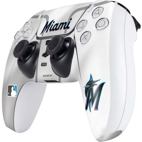 MLB Miami Marlins Home Jersey PS5 Controller Skin