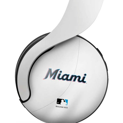MLB Miami Marlins Home Jersey PULSE 3D Wireless Headset for PS5 Skin