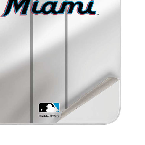 MLB Miami Marlins Home Jersey Surface Duo Skin