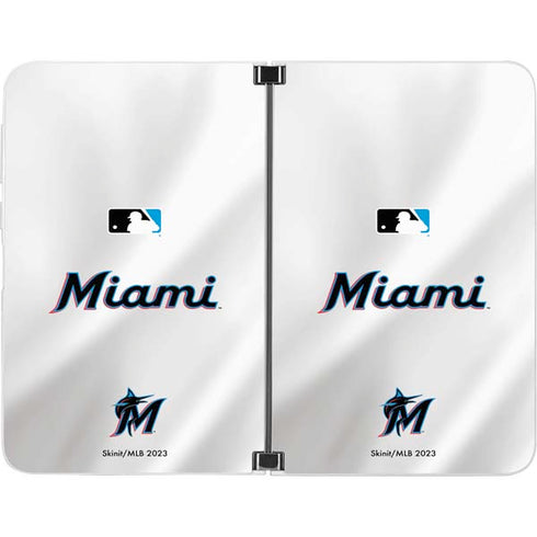 MLB Miami Marlins Home Jersey Surface Duo Skin