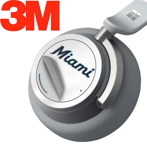 MLB Miami Marlins Home Jersey Surface Headphones Skin