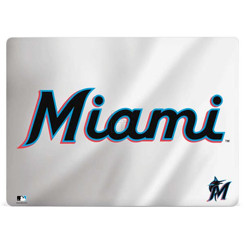 MLB Miami Marlins Home Jersey Surface Laptop 3 13.5in Skin