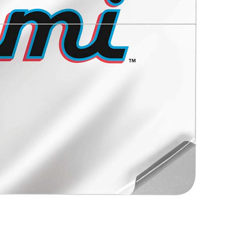 MLB Miami Marlins Home Jersey Surface Laptop Studio Skin