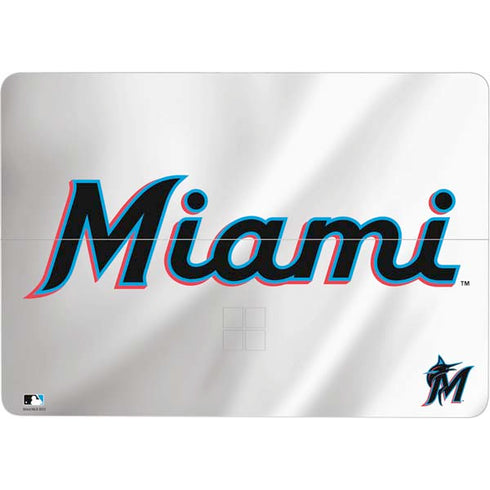 MLB Miami Marlins Home Jersey Surface Laptop Studio Skin