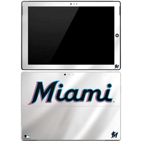 MLB Miami Marlins Home Jersey Surface Pro 3 Skin