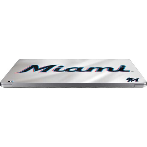 MLB Miami Marlins Home Jersey Universal Laptop 16in (13 x 9.4in) Skin