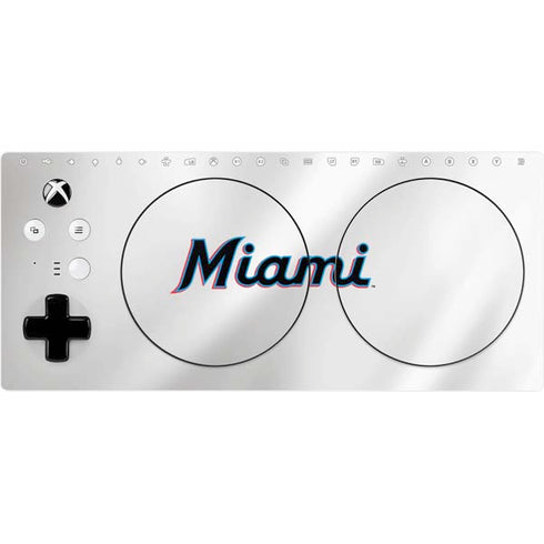 MLB Miami Marlins Home Jersey Xbox Adaptive Controller Skin
