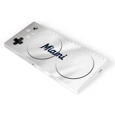 MLB Miami Marlins Home Jersey Xbox Adaptive Controller Skin