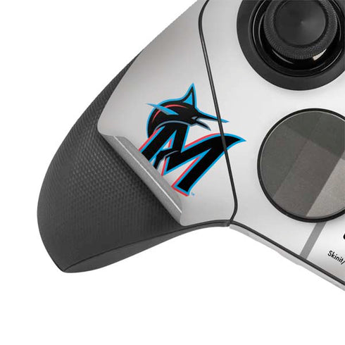 MLB Miami Marlins Home Jersey Xbox Elite Wireless Controller Series 2 Skin