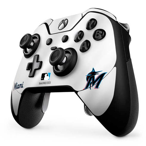 MLB Miami Marlins Home Jersey Xbox One Elite Controller Skin