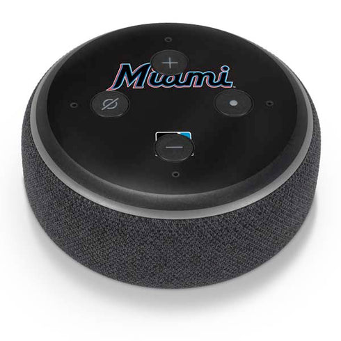 MLB Miami Marlins Jersey Alternate Amazon Echo Dot Skin