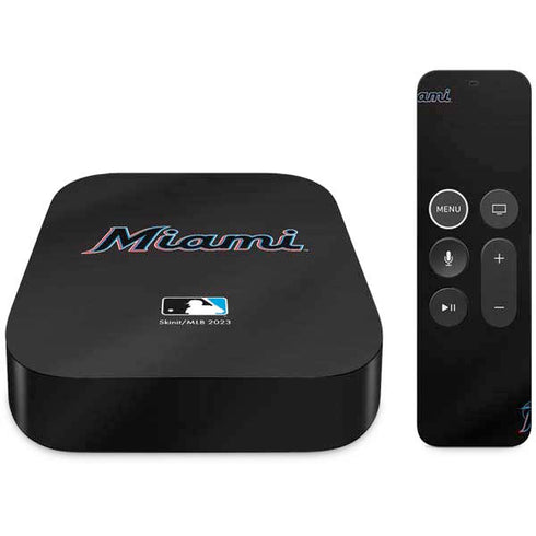MLB Miami Marlins Jersey Alternate Apple TV Skin