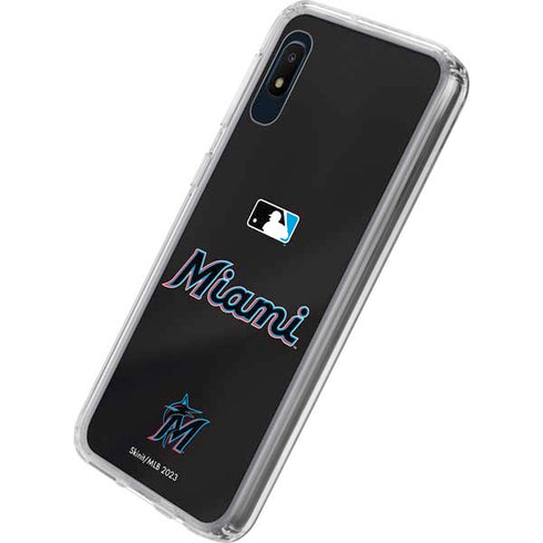 MLB Miami Marlins Jersey Alternate Galaxy A10e Clear Case