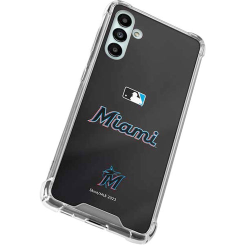 MLB Miami Marlins Jersey Alternate Galaxy A13 5G Clear Case