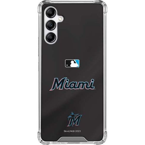 MLB Miami Marlins Jersey Alternate Galaxy A14 5G Clear Case