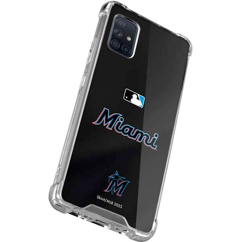 MLB Miami Marlins Jersey Alternate Galaxy A51 5G Clear Case